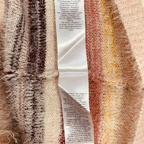 - mulitcolored crew neck sweater size medium  by cream - Picture 9 of 10